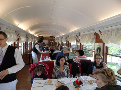 comedor tren eresma